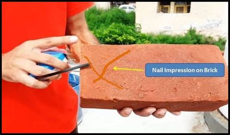 hardness test for bricks